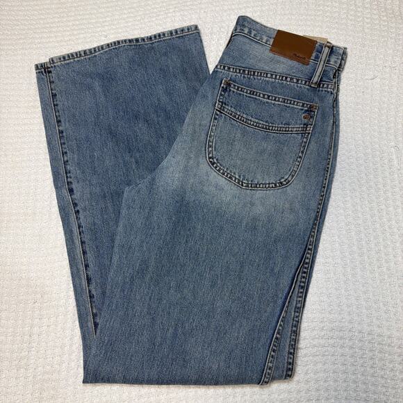 Madewell Denim - Madewell Womens 28 11" High Rise Flare Annapolis Seamed Jeans 28x32